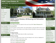 Tablet Screenshot of cranehousing.com